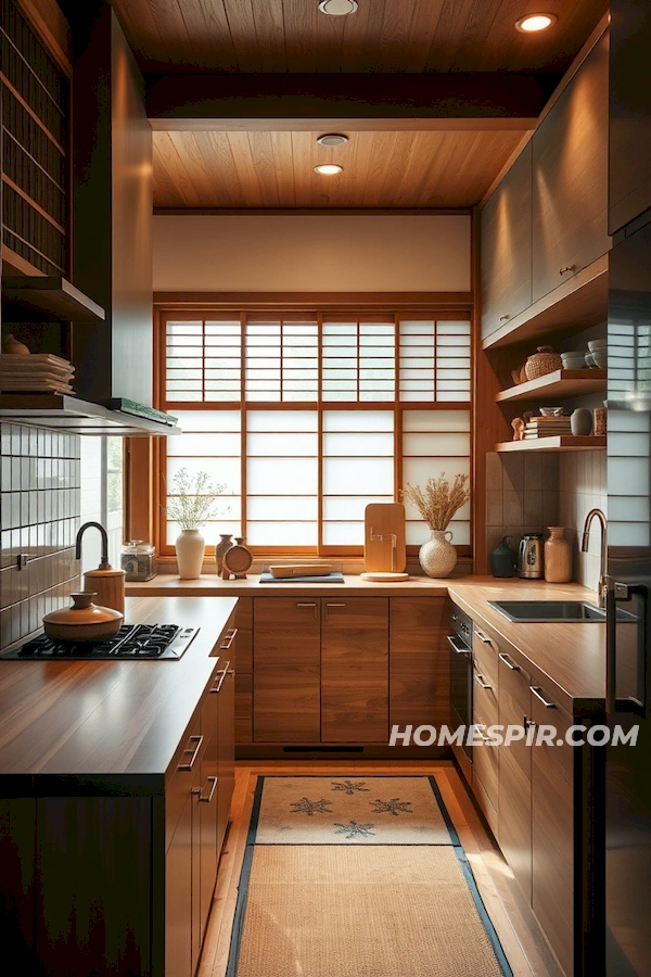 Traditional Japanese Meets Modern Kitchen Traditional Japanese Meets Modern Kitchen