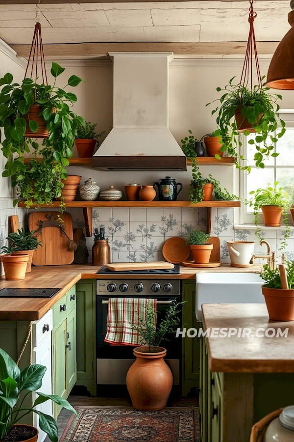 Tranquil Boho Kitchen Escape Tranquil Boho Kitchen Escape