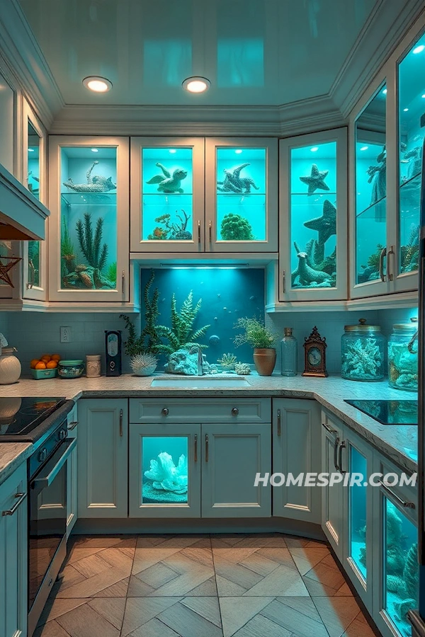 Underwater Fantasy with Sea Creature Decor Underwater Fantasy with Sea Creature Decor