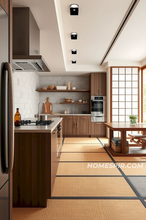 Unique Texture in Japanese Kitchen Design Unique Texture in Japanese Kitchen Design