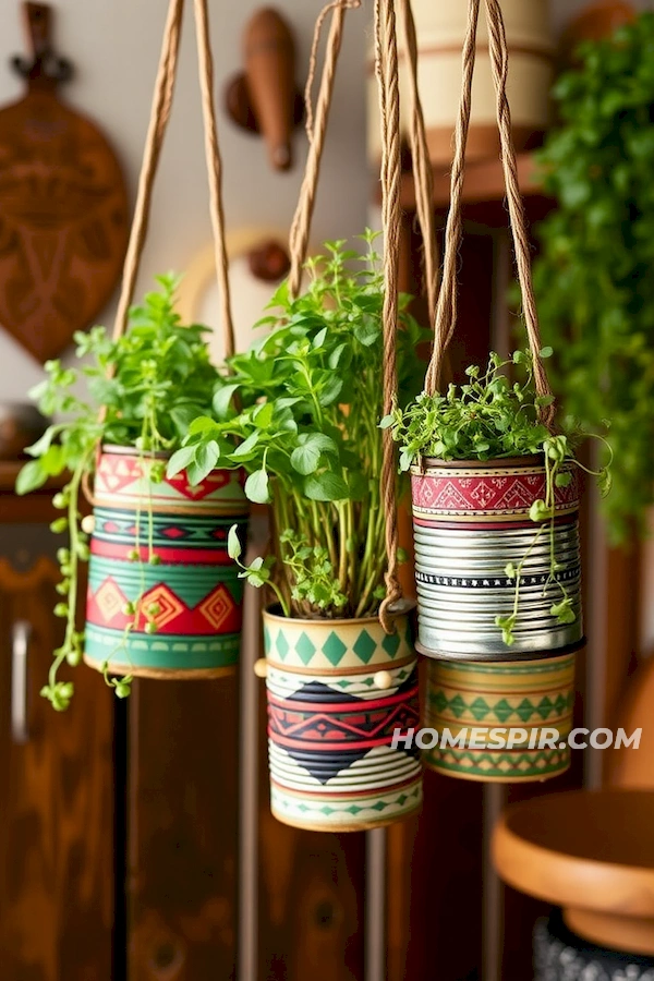 Upcycled Planters Add Bohemian Flair Upcycled Planters Add Bohemian Flair