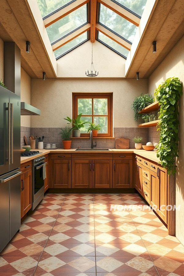 Vertical Herb Garden in Eco-Friendly Space Vertical Herb Garden in Eco-Friendly Space