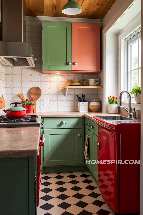 Vintage Modern Tiny Kitchen Vintage Modern Tiny Kitchen