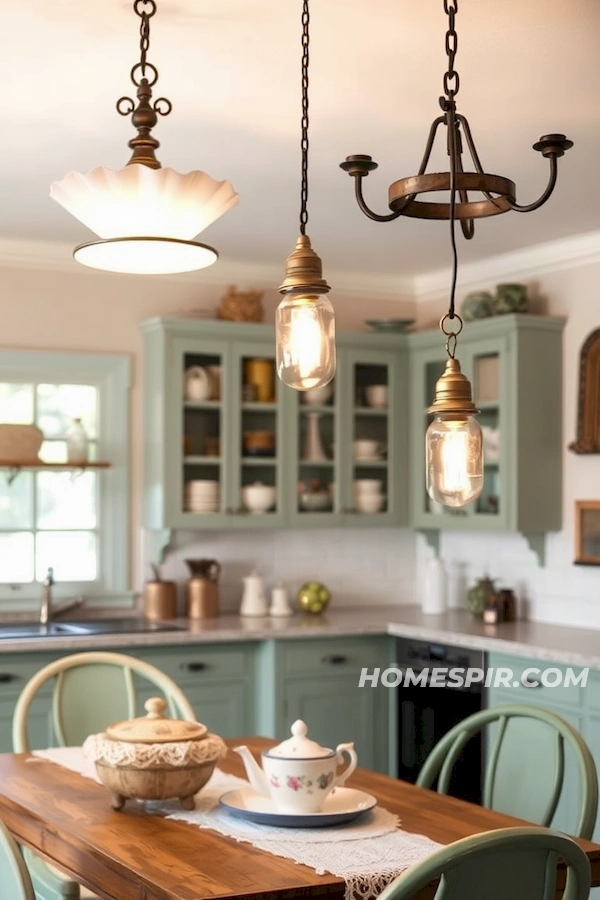 Vintage Teacup Chandeliers Light Shabby Chic Kitchen Vintage Teacup Chandeliers Light Shabby Chic Kitchen