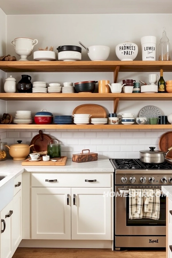 Visually Striking Kitchen with Artisanal Elements Visually Striking Kitchen with Artisanal Elements