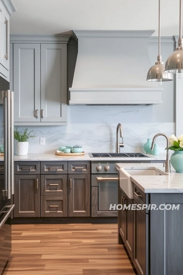 Weathered Driftwood and Natural Accent Kitchen Weathered Driftwood and Natural Accent Kitchen