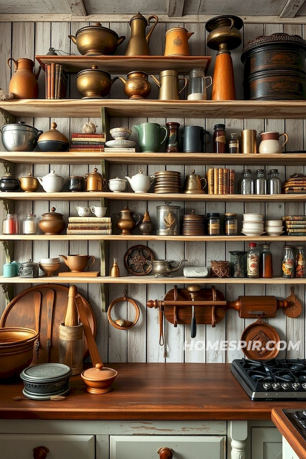 Weathered Wood Background in Vintage Display Weathered Wood Background in Vintage Display