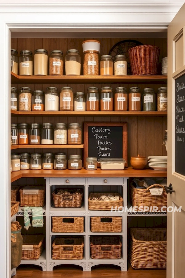 Welcoming Farmhouse Pantry Organization Welcoming Farmhouse Pantry Organization
