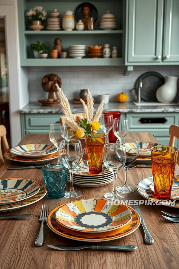 Whimsical Light Fixtures in Artistic Kitchen Whimsical Light Fixtures in Artistic Kitchen