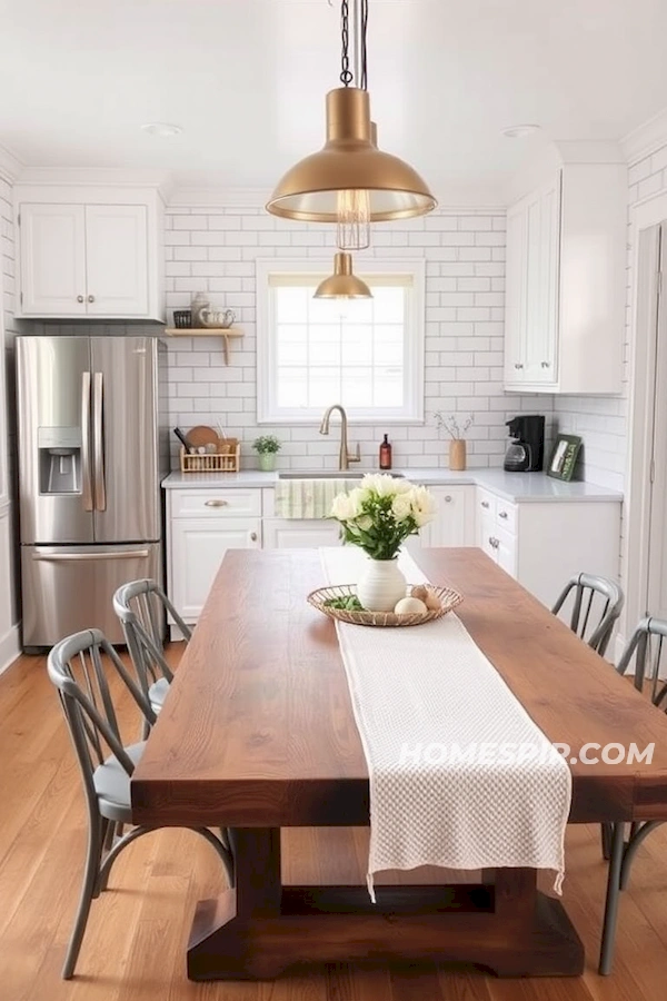White Subway Tiles with Nautical Light Fixtures White Subway Tiles with Nautical Light Fixtures