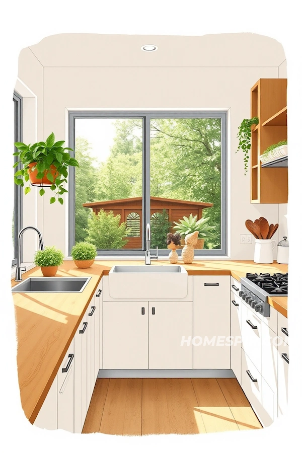 Wooden Countertops and Nature Vibes Wooden Countertops and Nature Vibes