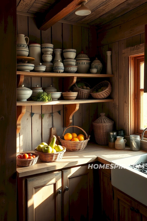 Woven Baskets Add Rustic Charm Woven Baskets Add Rustic Charm