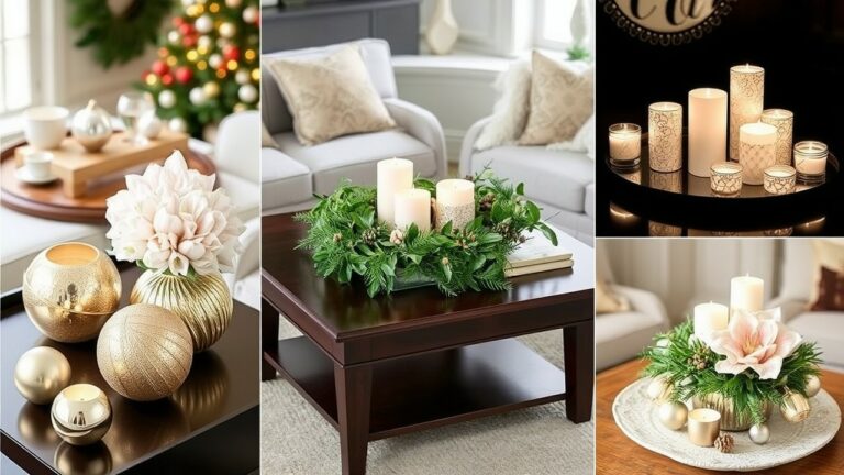 20 Stunning After christmas coffee table decor That Are Easy to DIY (You Won’t Believe #5!)