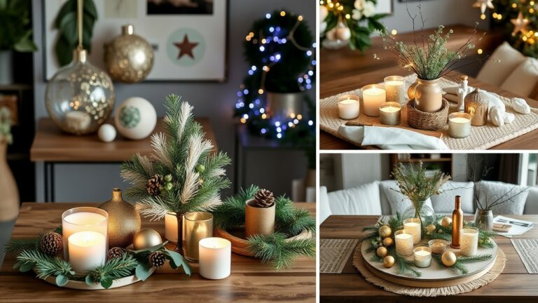 18 Eco-Friendly Christmas coffee table decor aesthetic That Are Easy to DIY (Wait Until You See #8!)