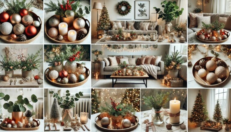 21 Affordable Apartment christmas decor coffee table To Inspire Your Holiday Decor (#9 Is Stunning!)