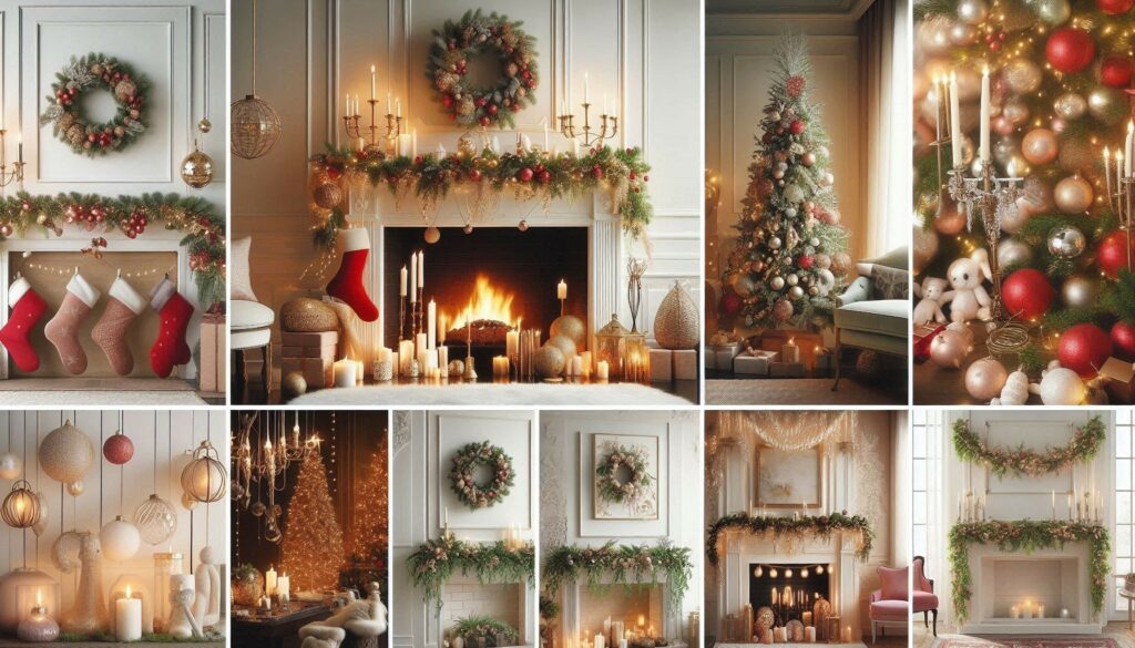 Affordable Fireplace Christmas Decorations