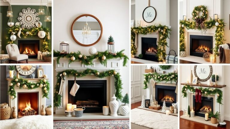 18 Stunning Fireplace christmas decorations That’ll Transform Your Space (Don’t Miss #7!)