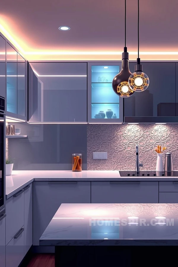 Ambient Lighting in Chic Kitchen Designs Ambient Lighting in Chic Kitchen Designs
