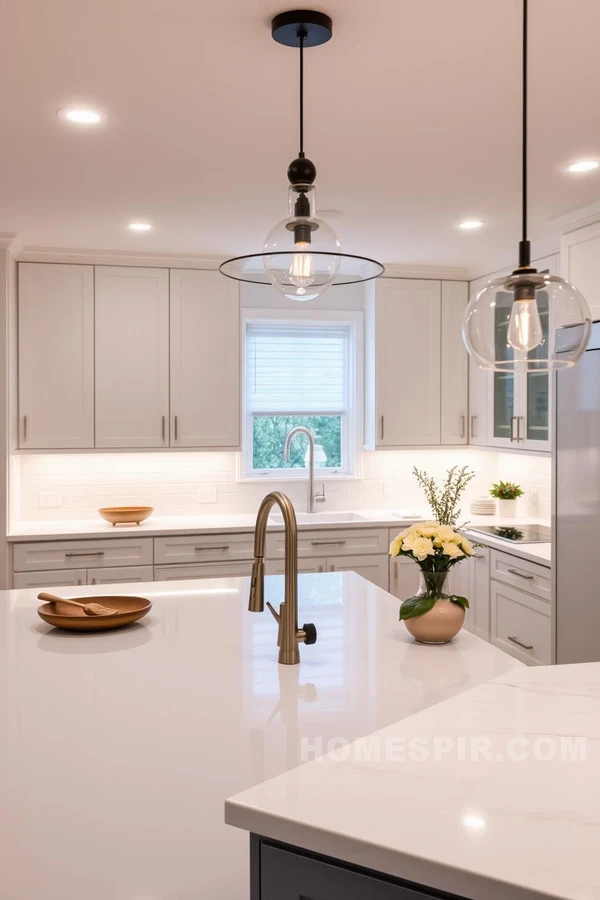 Chic Pendant Lights Over Kitchen Island Chic Pendant Lights Over Kitchen Island