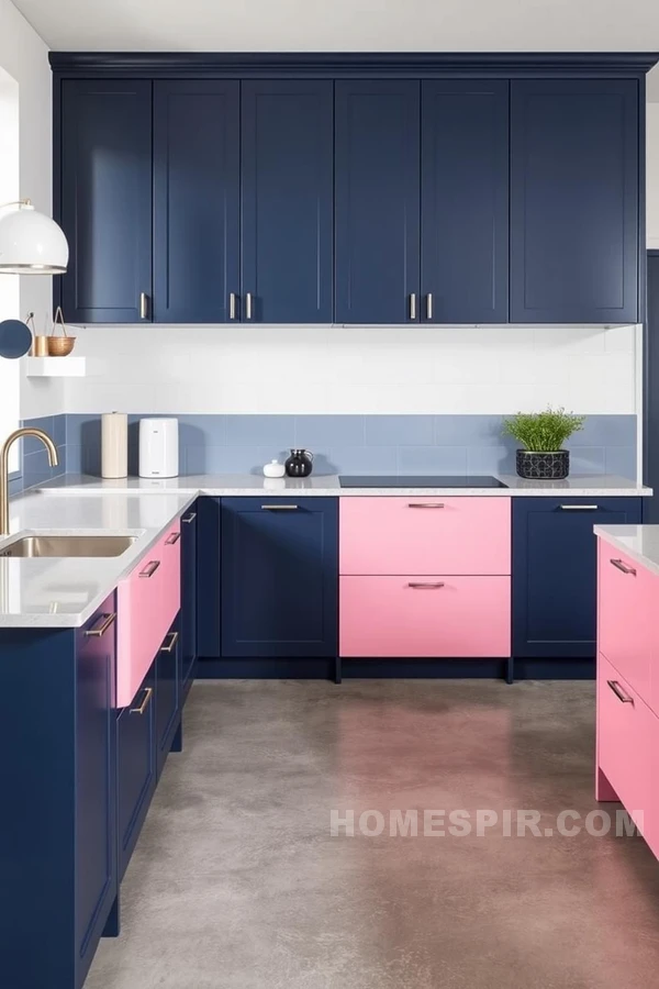 Color Contrast in Sophisticated Cooking Spaces Color Contrast in Sophisticated Cooking Spaces