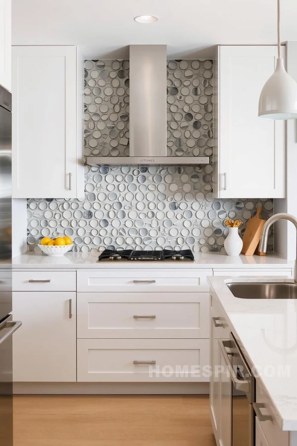 Eye-Catching Ceramic Kitchen Backsplash Eye-Catching Ceramic Kitchen Backsplash
