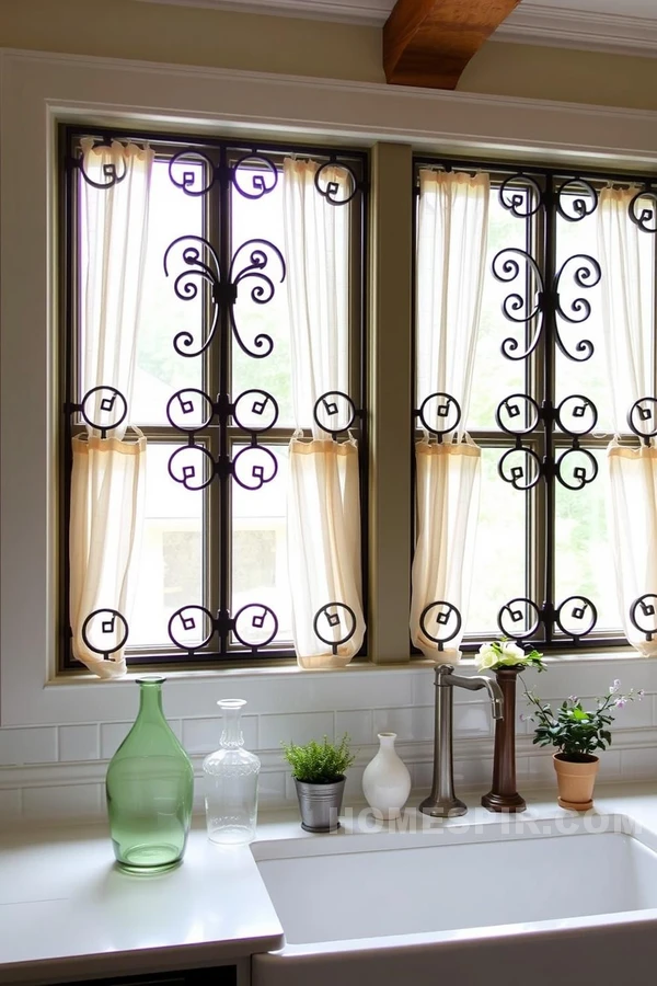 Industrial Window Designs with Soft Curtains Industrial Window Designs with Soft Curtains