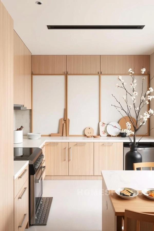 Japanese Inspired Simplicity in Kitchen Design Japanese Inspired Simplicity in Kitchen Design