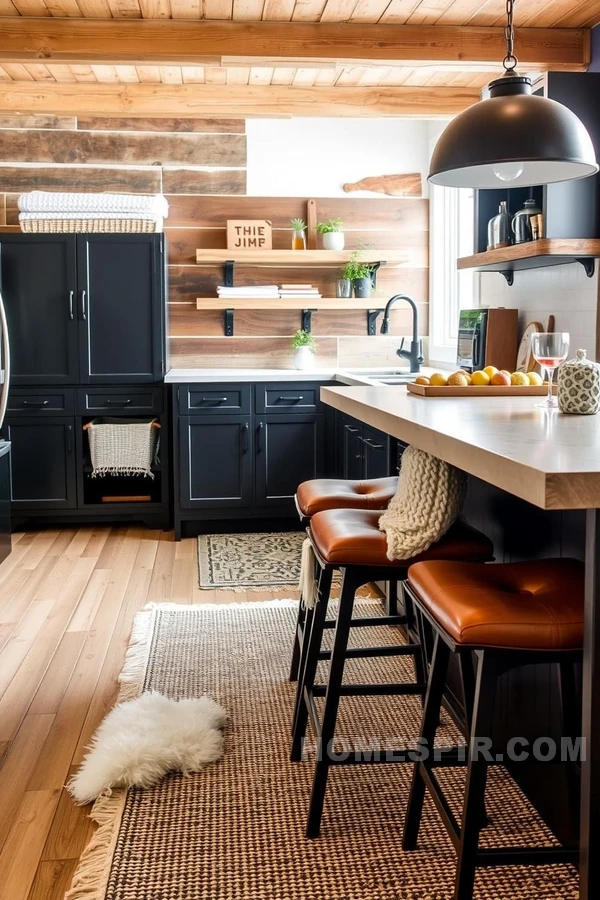 Juxtaposed Elements with Wood and Metal Juxtaposed Elements with Wood and Metal