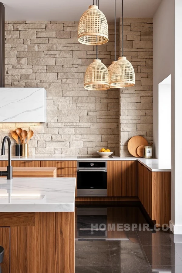 Mixed Materials in Modern Kitchen Design Mixed Materials in Modern Kitchen Design