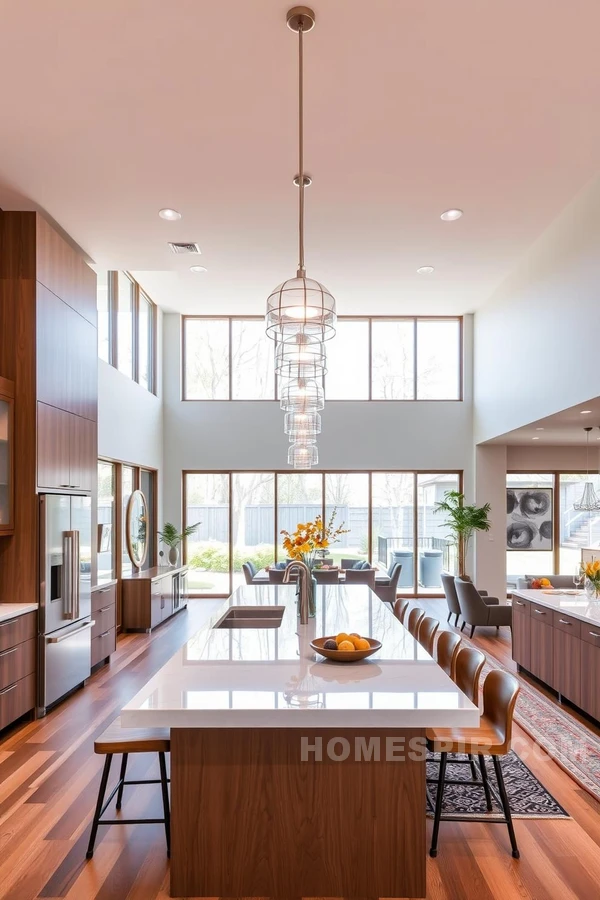 Natural Light in Open-Concept Kitchen Natural Light in Open-Concept Kitchen