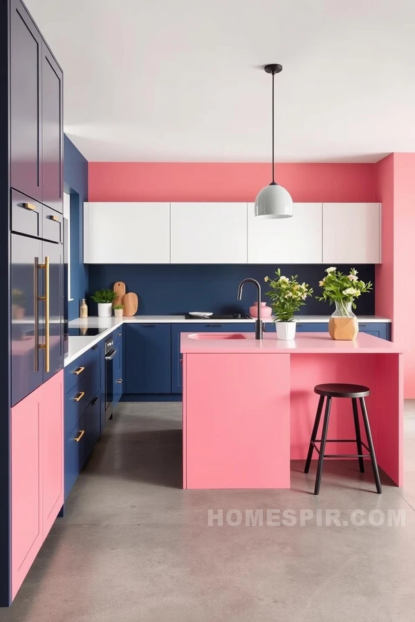 Playful Color Zones in Contemporary Kitchens Playful Color Zones in Contemporary Kitchens