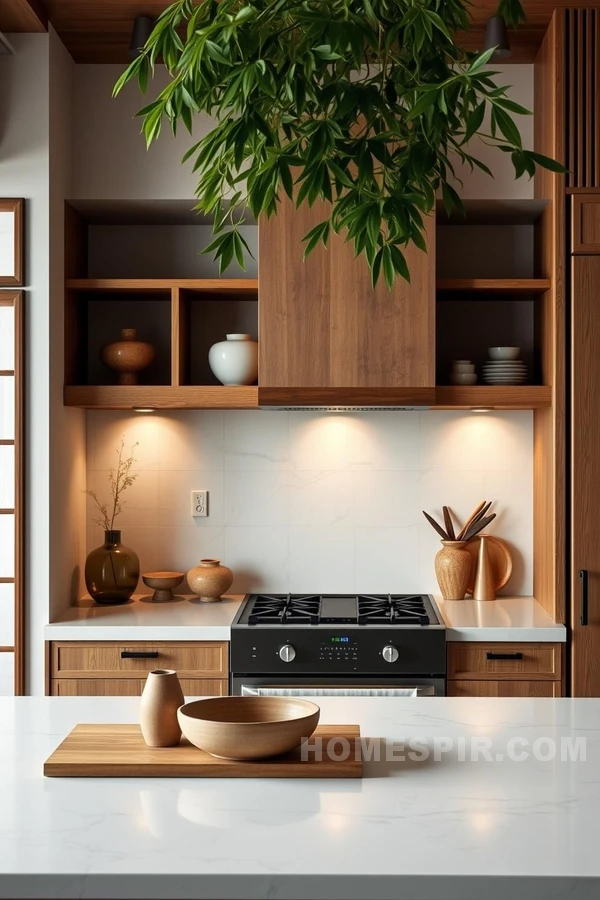 Serene Zen Kitchen Inspired by Nature Serene Zen Kitchen Inspired by Nature