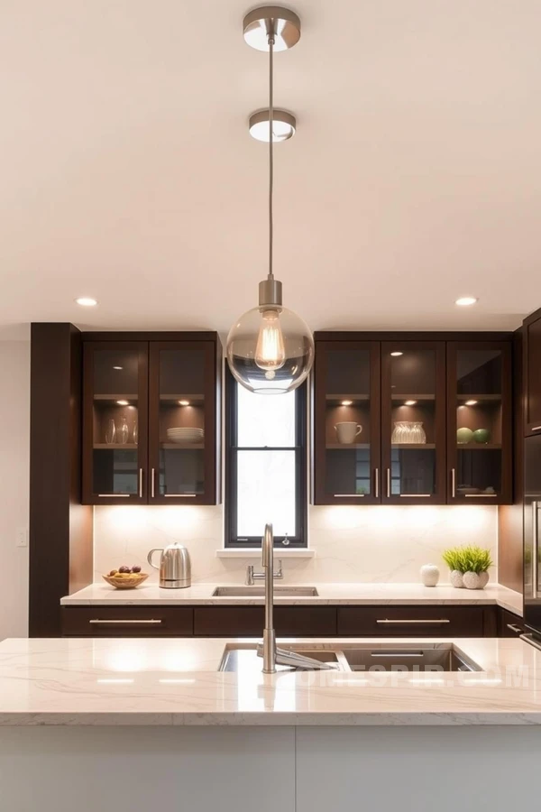 Subtle Illumination in Modern Kitchen Subtle Illumination in Modern Kitchen