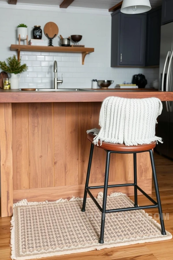 Texture Play in Farmhouse Industrial Kitchen Texture Play in Farmhouse Industrial Kitchen