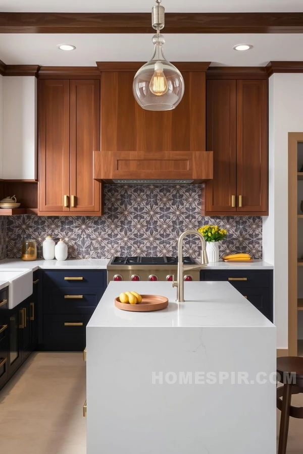 Unique Modern Kitchen with Handmade Details Unique Modern Kitchen with Handmade Details