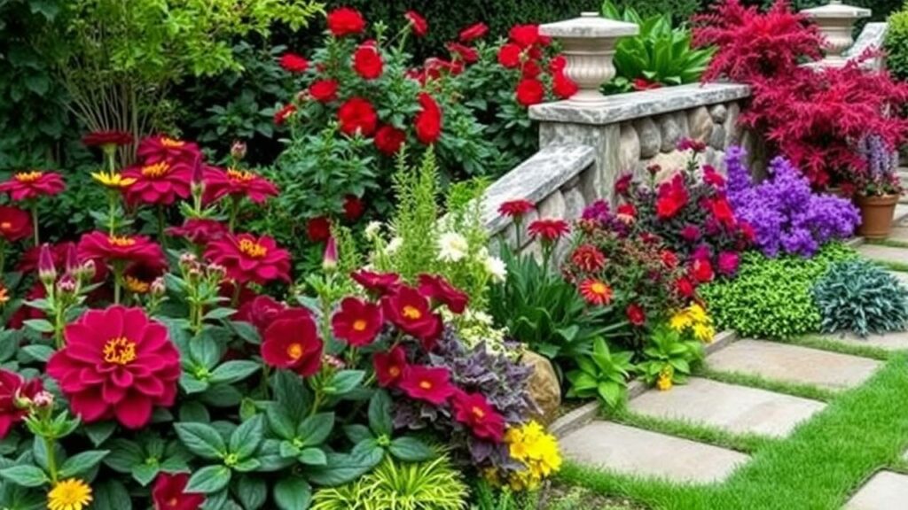 19 Luxury Jewel-Tone Garden Inspirations and Ideas