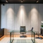 21 Glass and Concrete Luxury Home Office Ideas for Modern Flair (#10 Will Captivate You!)