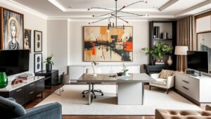 22 Art-Inspired Luxury Home Office Designs for Inspiring Creativity (#15 Will Motivate You!)