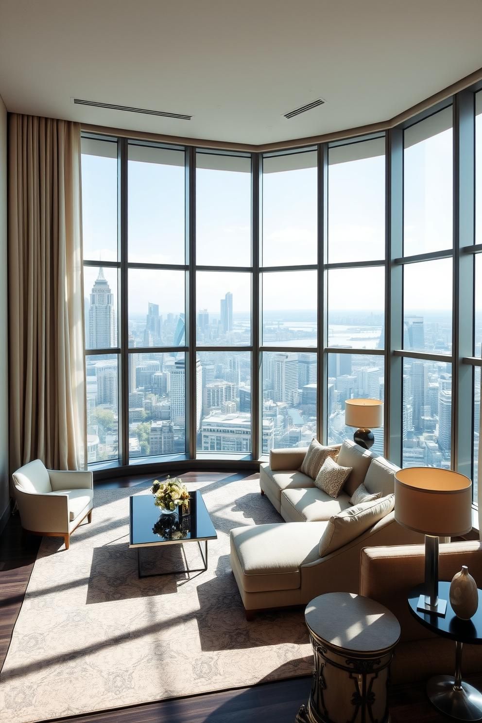Photo inspiration: Visual Reference: 20 Urban Penthouse Living Room Ideas