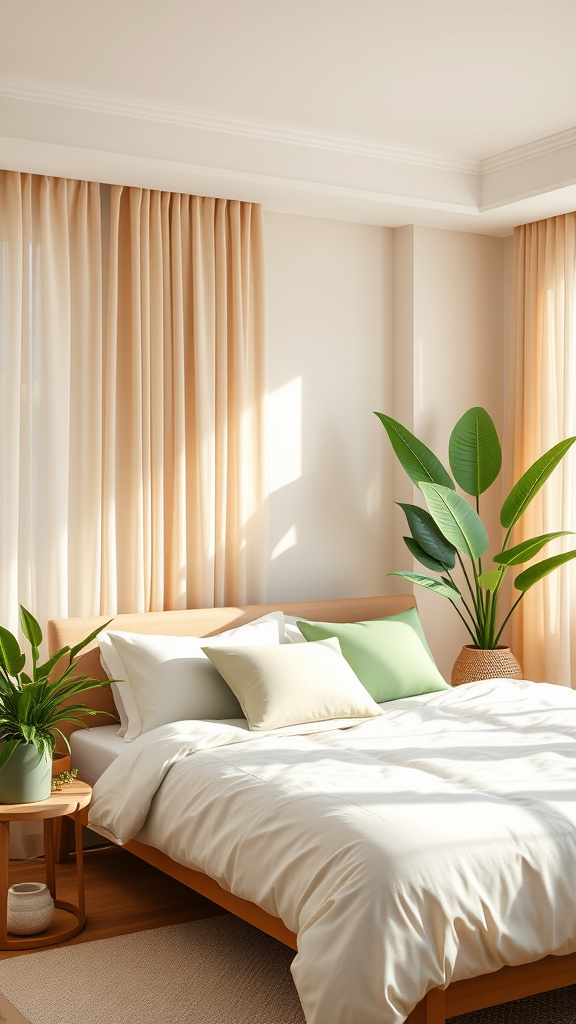 12. Green and Beige Tranquility Oasis