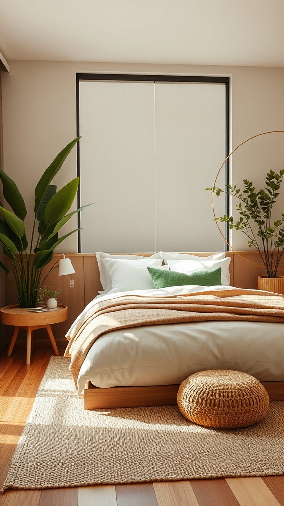 19. Eco-Luxe: Verdant and Neutral Oasis