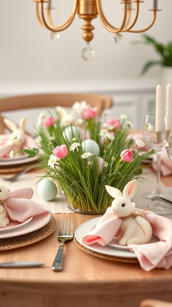 18. Bunny Hop: Playful Easter Decor