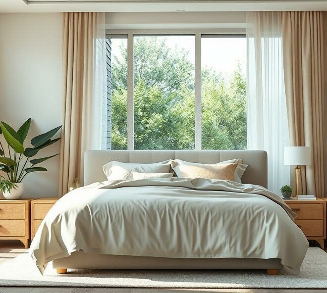 20 Chic Beige And Green Bedroom Aesthetic Designs for Earthy Bliss