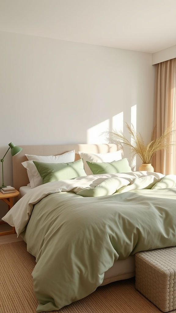 1. Tranquil Green Beige Retreats