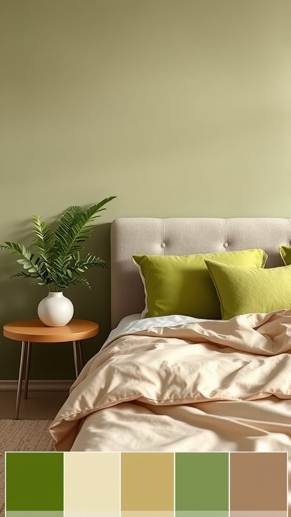 17. Fresh & Calm Green Beige