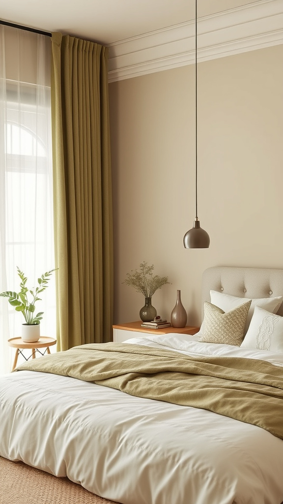 21. Inviting Green Beige Varieties