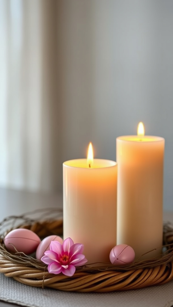 19. Sacred Celebration Candle Trio