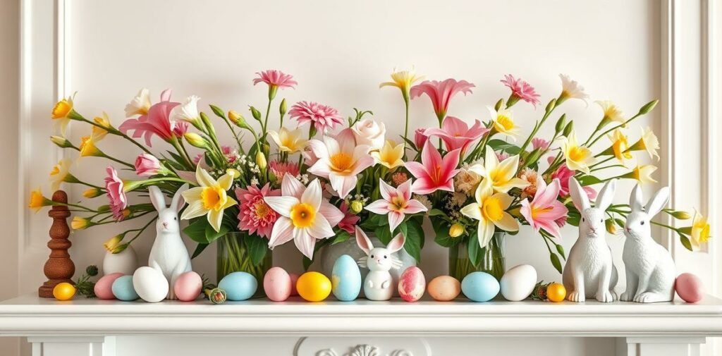 21 Stunning Easter Mantel Decorating Ideas to Frame Your Holiday