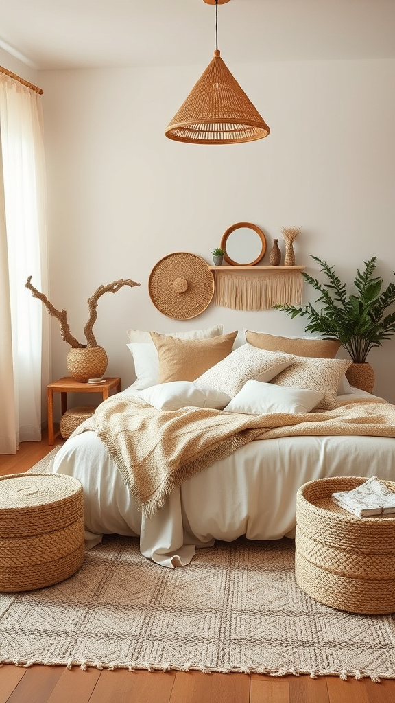 16. Beige Bohemian Vibes