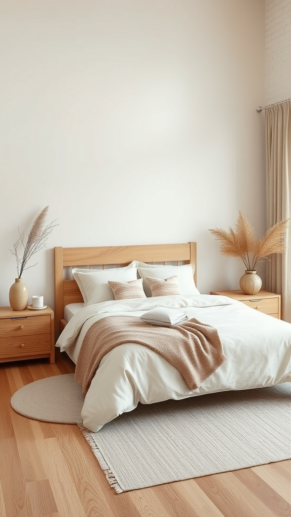 19. Beige and Wood Balance